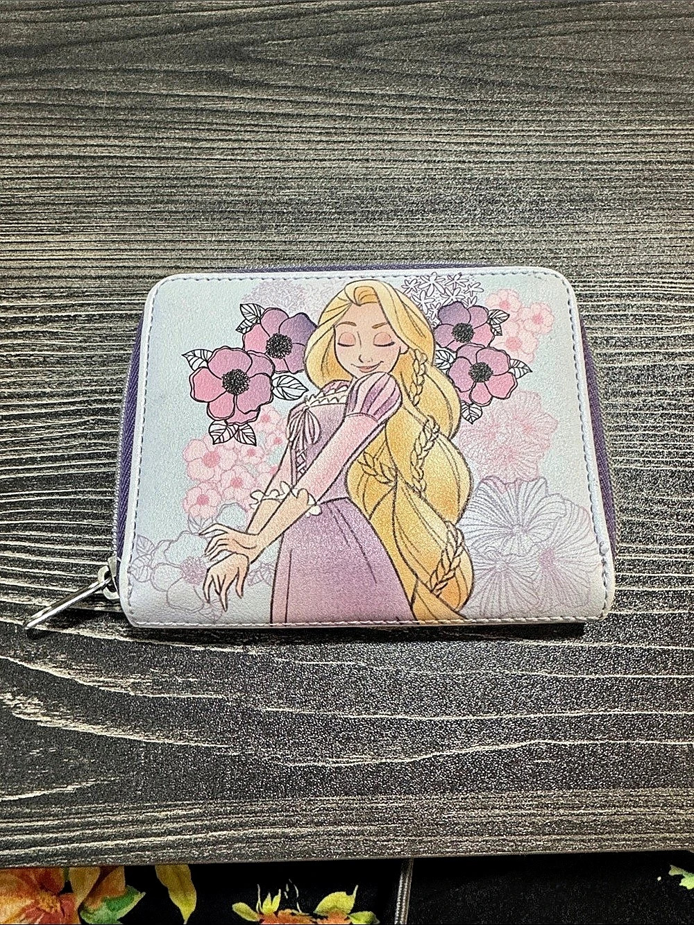 Loungefly Disney Rapunzel Wallet Purple